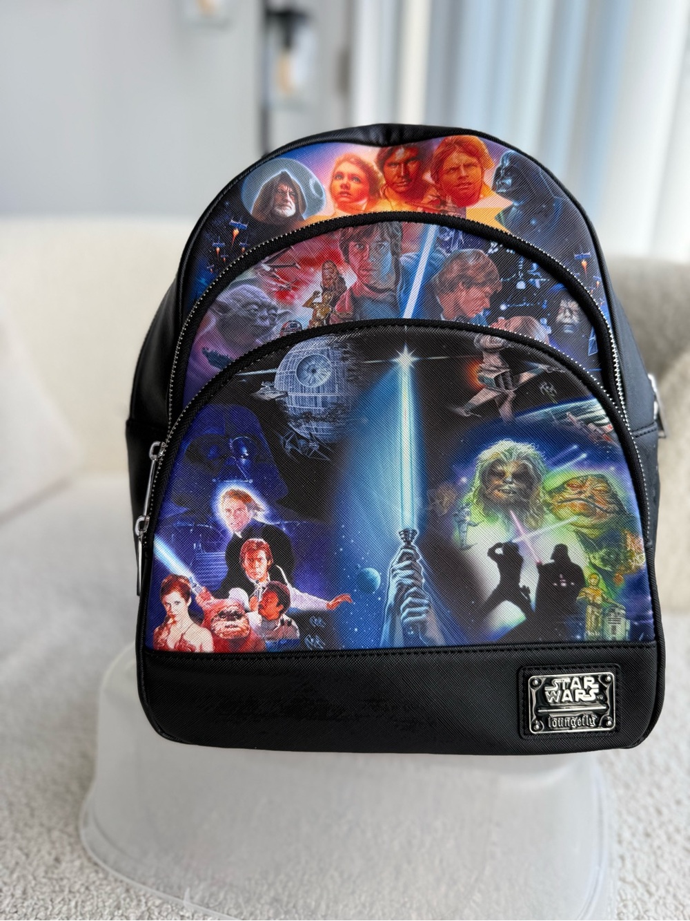 *Loungefly* Star Wars Multicolor Graphic Mini Backpack